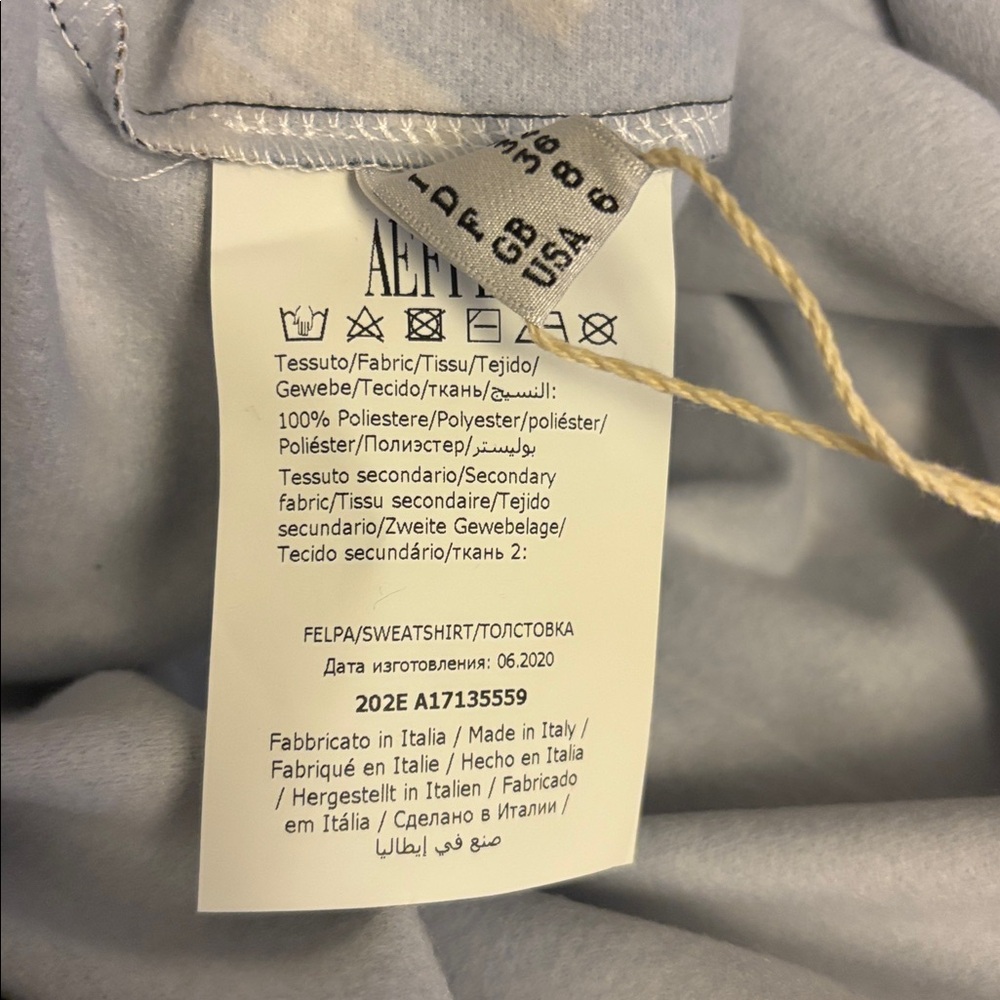 Moschino Black Hoodie US Size 6 - NWOT - Picture 10 of 11